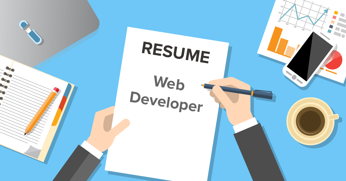 Resume sample for Web Developer