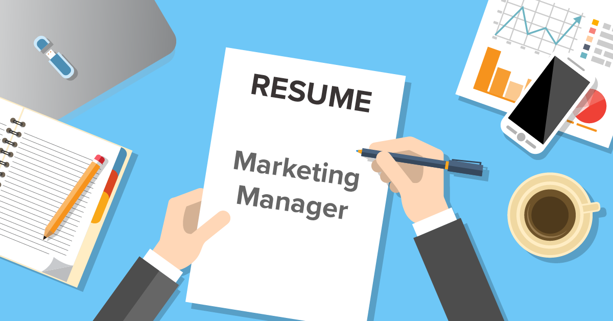 Resume sample for Marketing Manager