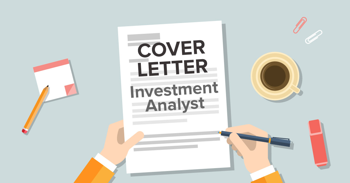 Investment Analyst Cover Letter